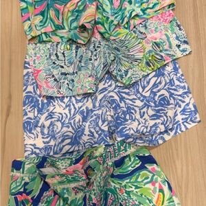 4 pairs almost new Lilly Pulitzer shorts